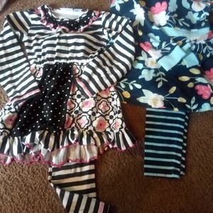 Kids lot - i have 2 girls 2piece matching sets